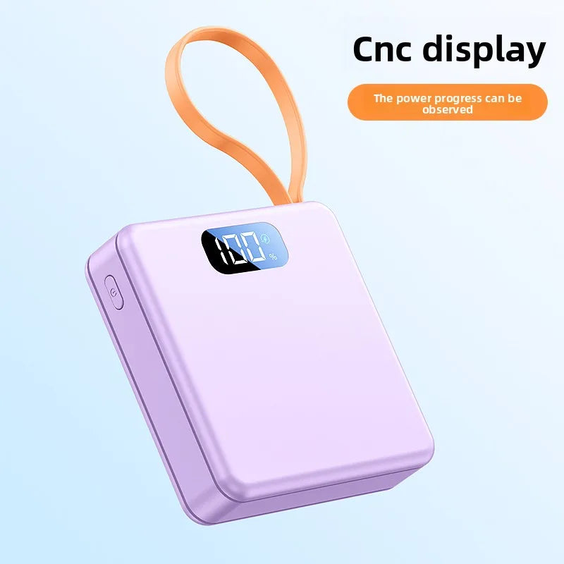 10W PD 22.5W Fast Charge Power Bank Case 3x18650 Solderless DIY Battery Box USB Type C PD3.0 QC4.0 Shell With Charging Cable