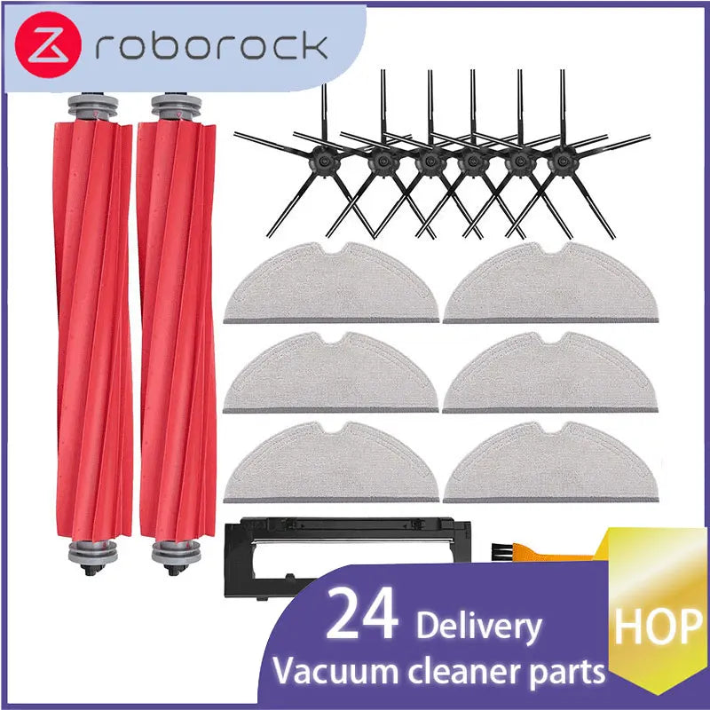 Roborock Q7 / Q7+ / Q7 Max+ Robot Vacuum Roller Brush, Hepa Filter, Side Brush, Mop Cloth