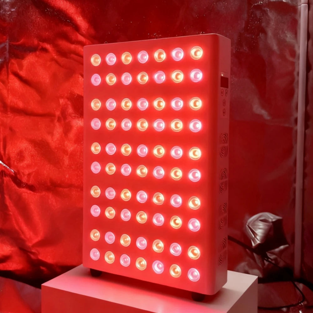660nm 850nm Dual Chips Timing Led Red Light Therapy Panel Lamp Near Infrared Therapy Light LED Beauty Devices for Face and Body