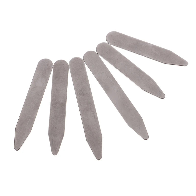 3 Size Stainless Steel Collar Stays For Man Collar Support Business Men Gift Shirt Bone Stiffener Inserts Fixed