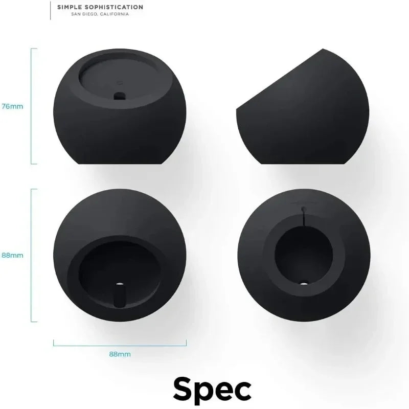 Ball Shape Magnetic Silicone Charging Desk Holder Stand for Magsafe IPhone 15 14 13 12 Pro Fast Charger Dock Station Accessories