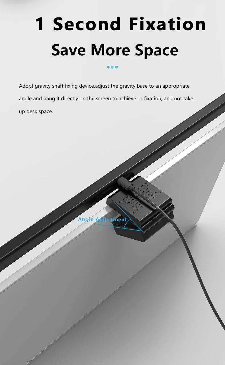 50cm Computer Monitor Light Bar Screen Hanging Lights Stepless Dimming USB Desk Lamp For Study Reading Light Table Monitor Lamp
