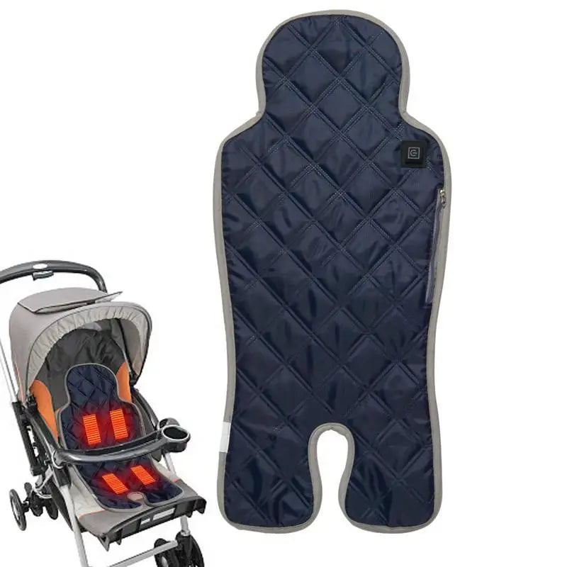 Winter Auto Car Seat Cover Mat For Baby Kids Children Warm Seat Heating Pad USB Universal Accessories Automobiles Seat Covers