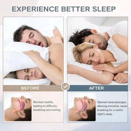 Magnetic Adjustable Nose Clip Set Nasal Dilator Anti Snoring Sleep Aid Boost Breathing Portable Travel Daily Use for Adults