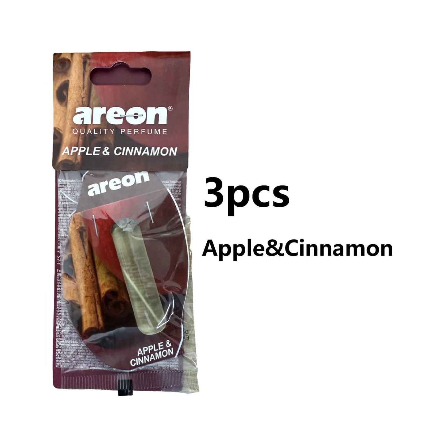 areon 3-18pcs Car Air Freshener Natural Tea Fragrance Vehicle-mounted Hanging Vanilla Scent Water Drop-shaped Car Interior