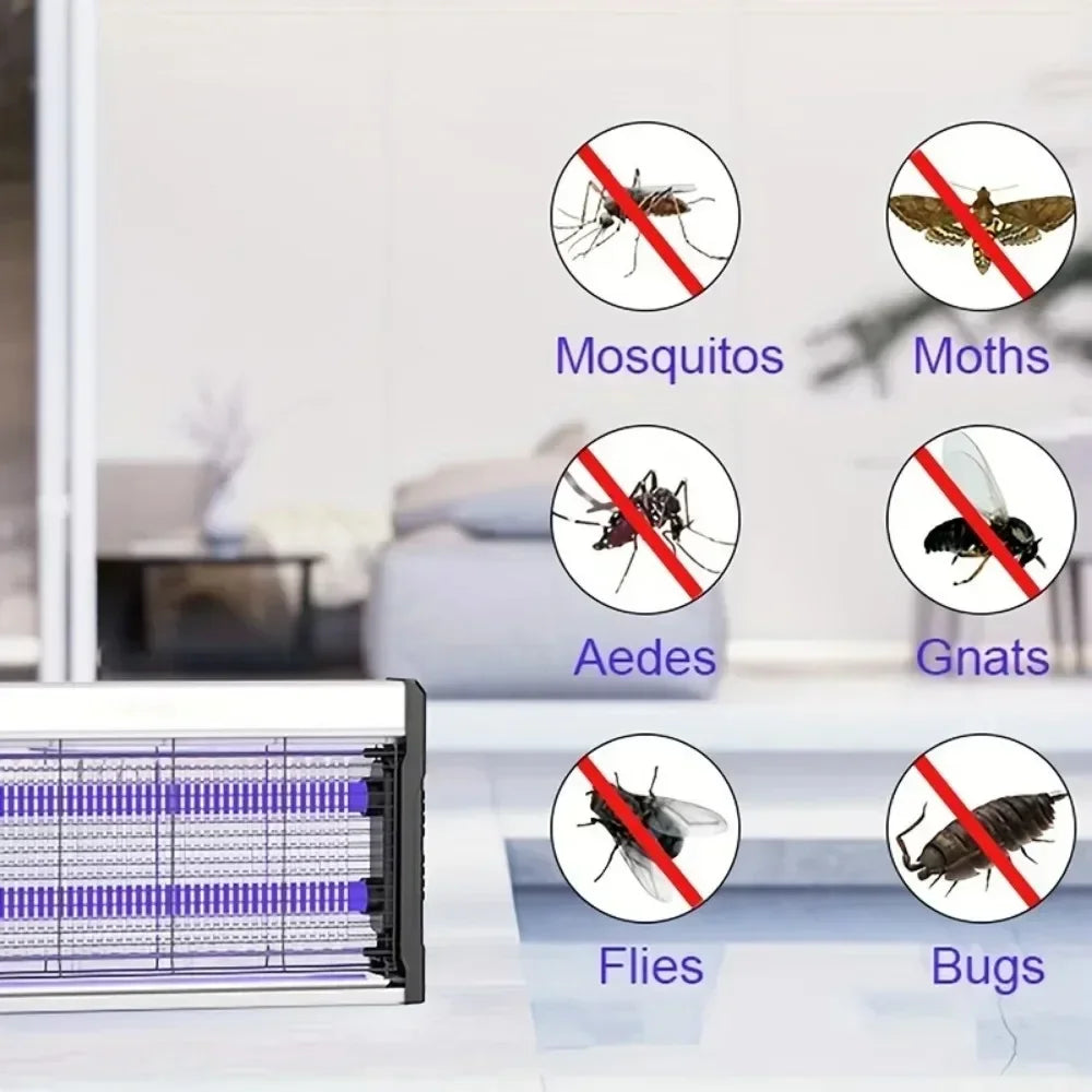 COOINJOY Mosquito Killer Lamp Electric Shock Insect Trap Catcher Indoor Bedroom Anti Mosquito Repellent UV Light Pest Control