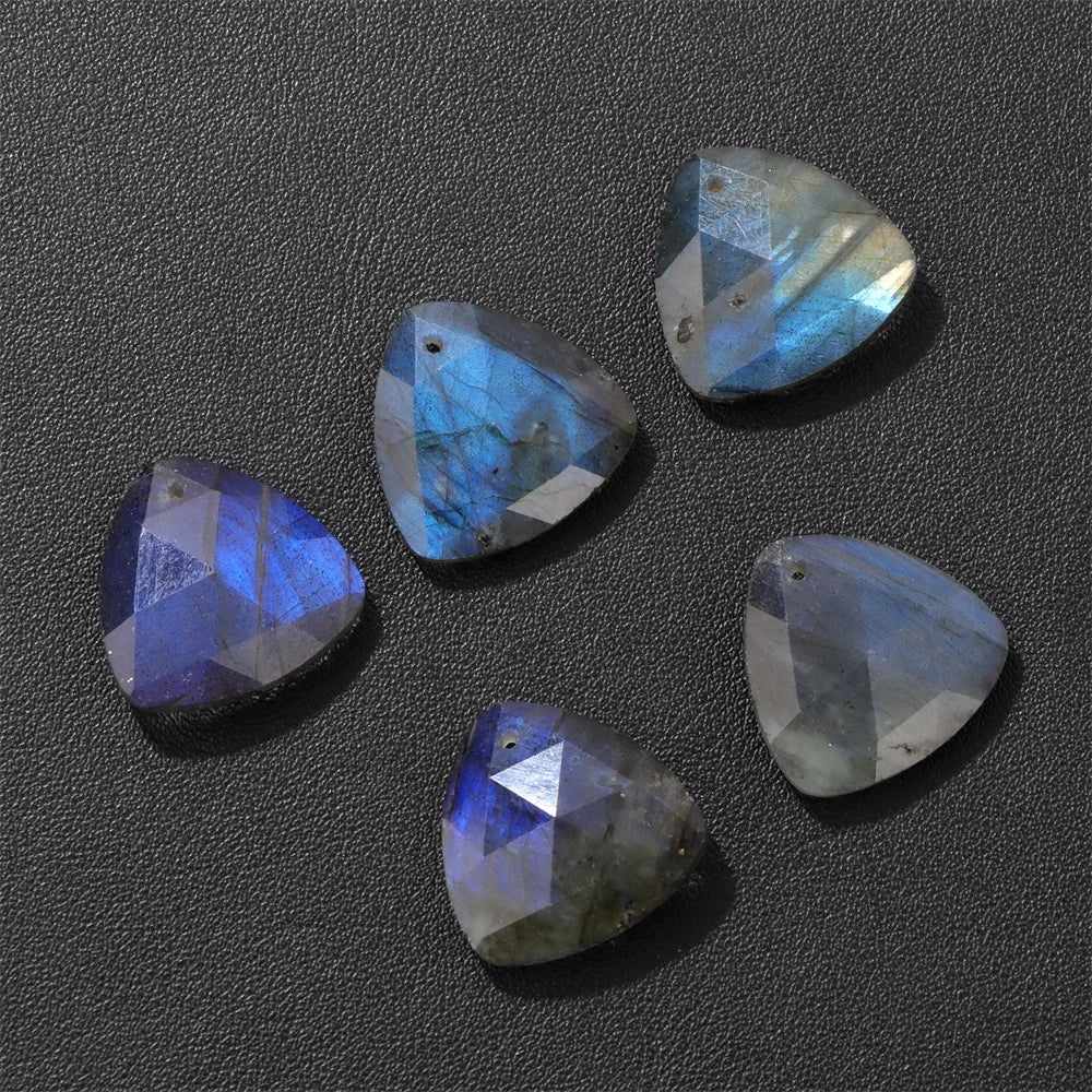 High Quality Natural Stone Labradorite Beads Charms Shiny Healing Gem Stone For Jewelry Making Necklace Earrings Accessries