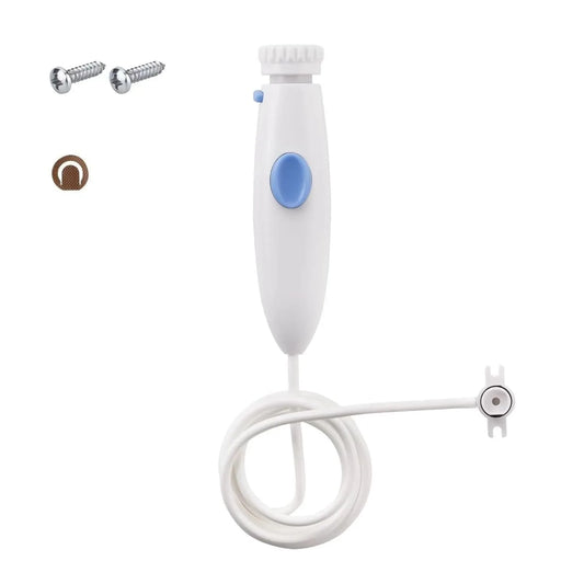 Replacement Hose and Handle Parts Compatible with Waterpik Water Flosser WP-100 WP-140 WP-150 WP-900 Series Oral Irrigator