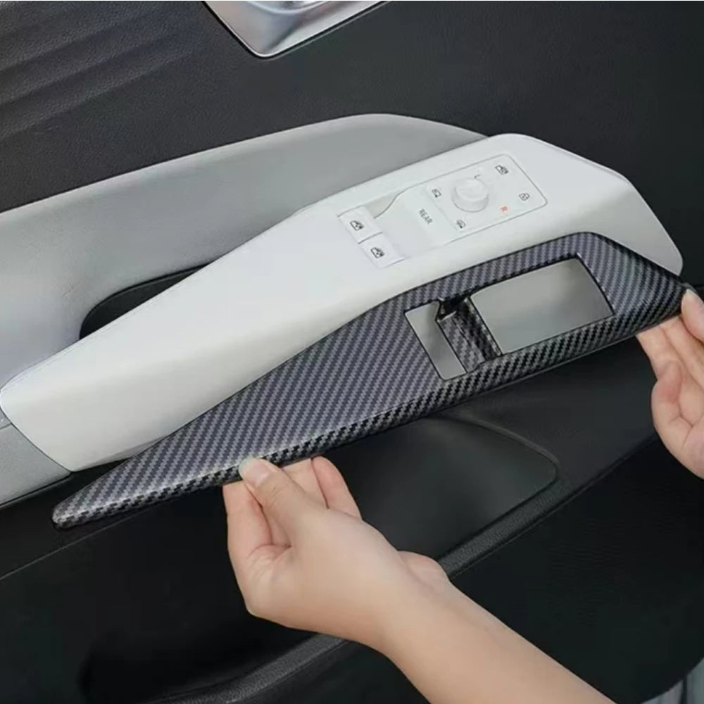 Car Door Window Lift Switch Panel Cover | Fits VW ID.3, ID.4, ID.4 CROZZ | Interior Accessories