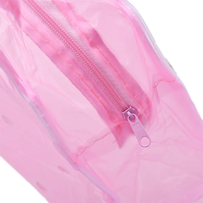 PVC Travel Transparent Cases Clothes Toiletries Storage Bag Box Luggage Towel Suitcase Pouch Zipper Cosmetic Organizer Bags
