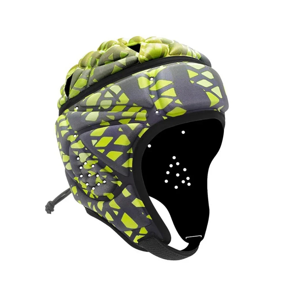 Adult Rugbys Football Helmet Headguard Goalie Hat Caps Soft Protective Rugbys Headguard