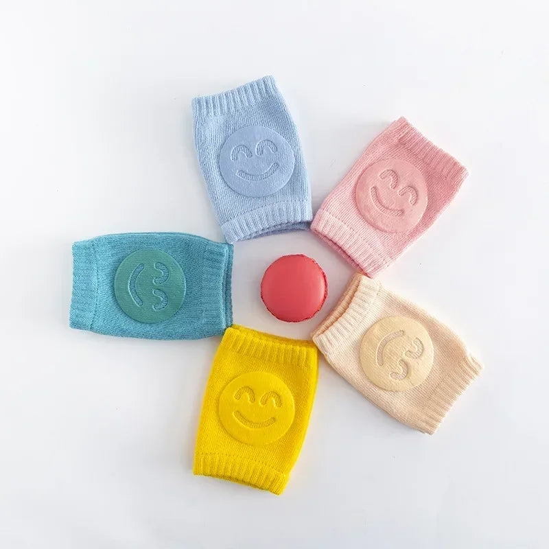 1/5 Pair Baby Knee Pads Non-slip Crawling Cushion Toddler Knee Protector Leg Warmers Infant Accessory Girls Boys Safety Kneepad