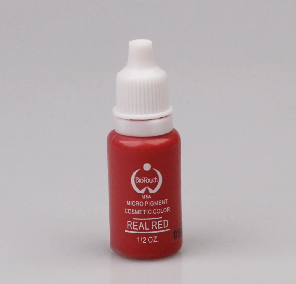 1Pcs Tattoo Ink Pigment Kit Permanent Makeup Micropigment for Eyebrow Eyeliner Lip Art Brown Black Chocolate Dark Red