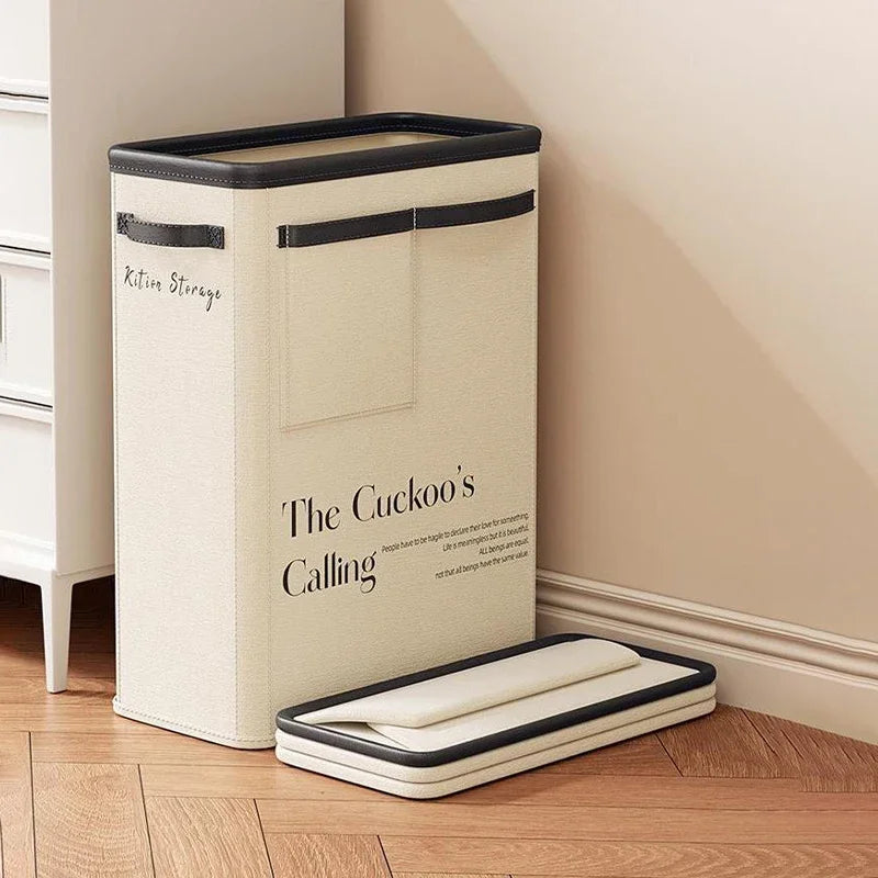 Foldable Fabric Storage Basket Yoga Storage Box Sundries Yoga Mat Organizing Home Sports Equipment Storage