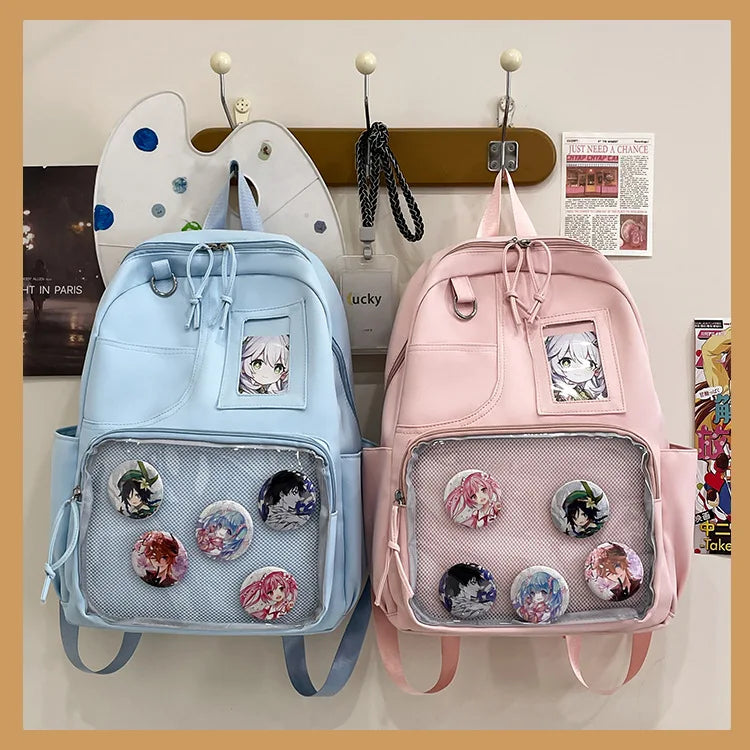 Japanese College Style Fashionable Backpack for Students Large Capacity Backpack for Women Highvalue Outdoor Backpack