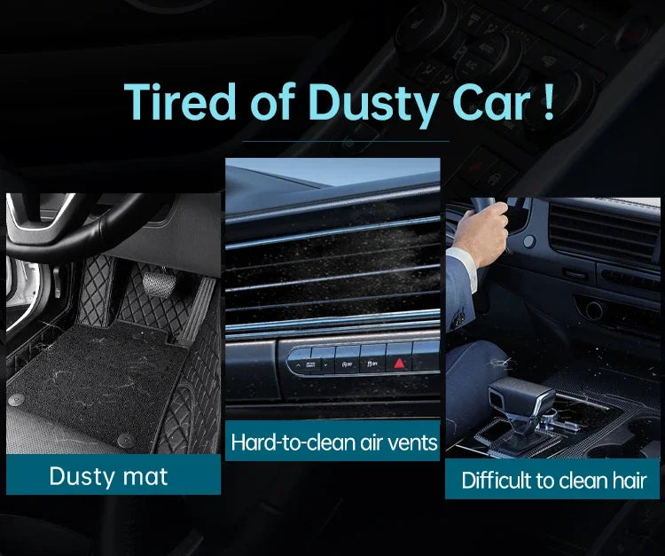 SZUK New Car Vacuum Cleaner 165000Pa Wireless Vacuum Cleaner Powerful Suction Handheld Portable Mini Vacuum Cleaner for Car