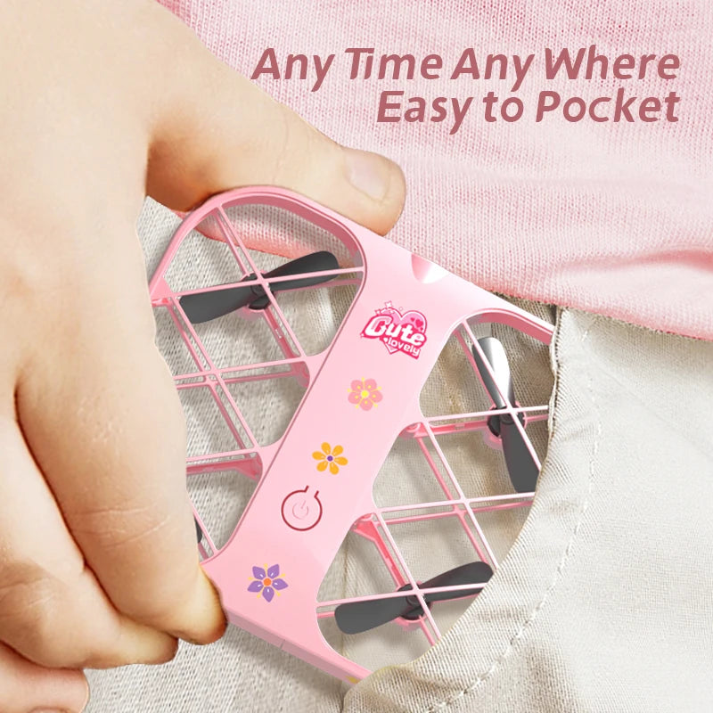 Mini Drone With 4k Professional Camera Air Hover 360° Roll Wide-Angle Camera Portable Long Life Remote Control Helicopter Toy