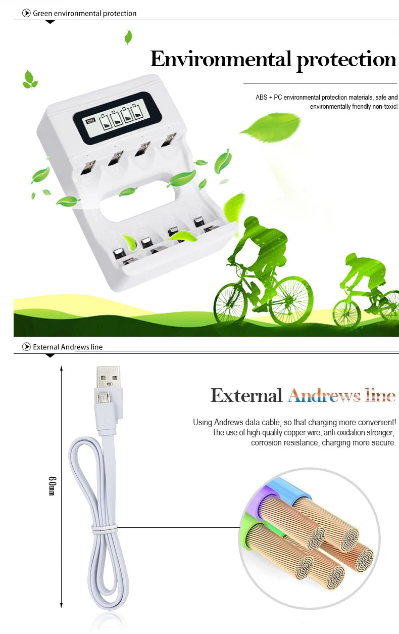 PALO 1.2V AA Rechargeable Batteries 3000mAh aa Ni-MH 100% Original High Capacity Current AA Battery Rechargeble For Camera Toys