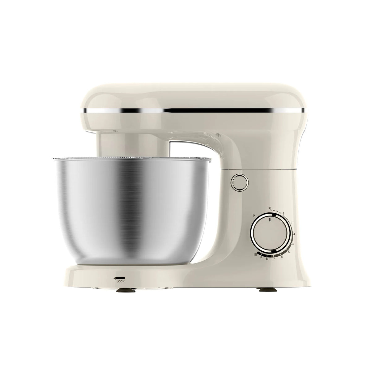 Stand Mixer for Home Baking, 5.5L Large Capacity Electric Dough Kneader & Egg Beater, Food Blender Machine with Mixing Attachmen