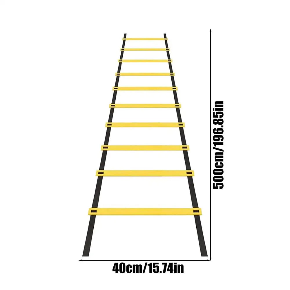 1 set Detachable Speed Agility Training Ladder for Football, Portable Sports Equipment with Improved Mobility and Coordination