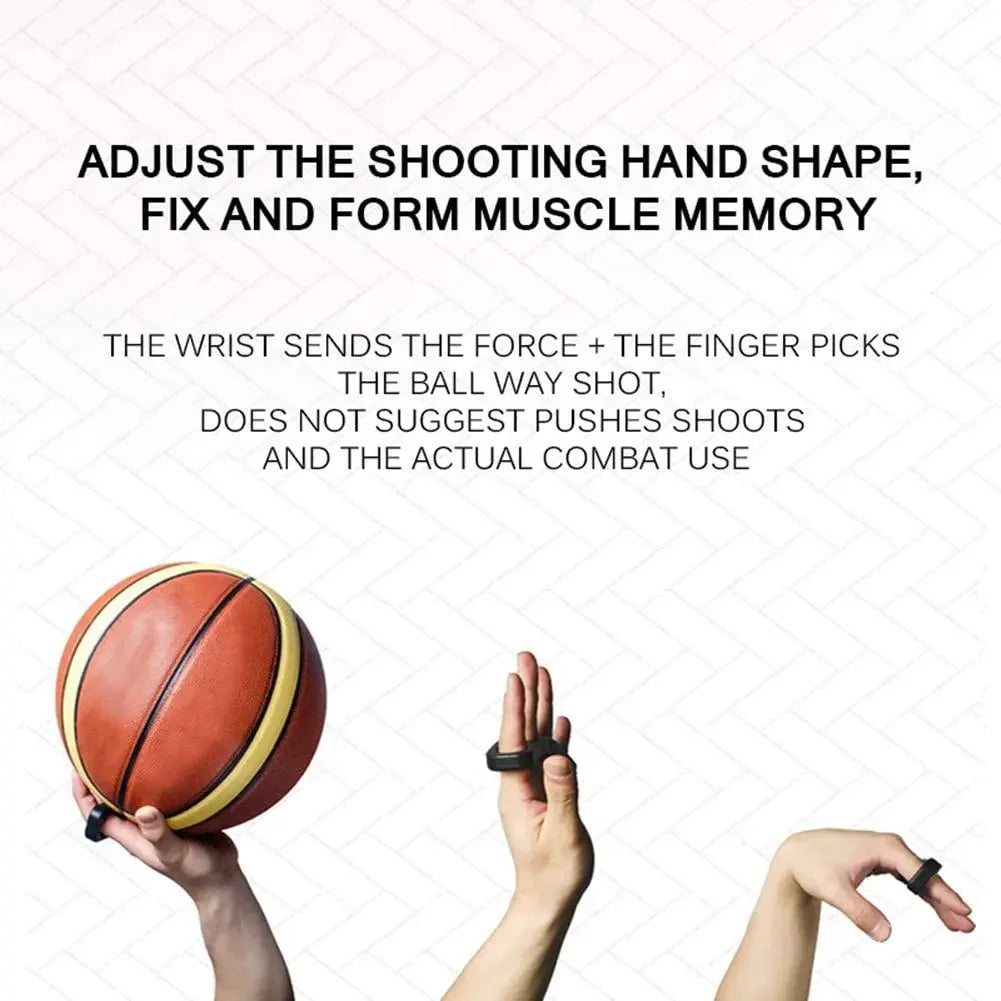 1PC Size S/M/L Silicone Shot Lock Basketball Ball Shooting Trainer Training Accessories Three-Point for Kids Adult Man Teens