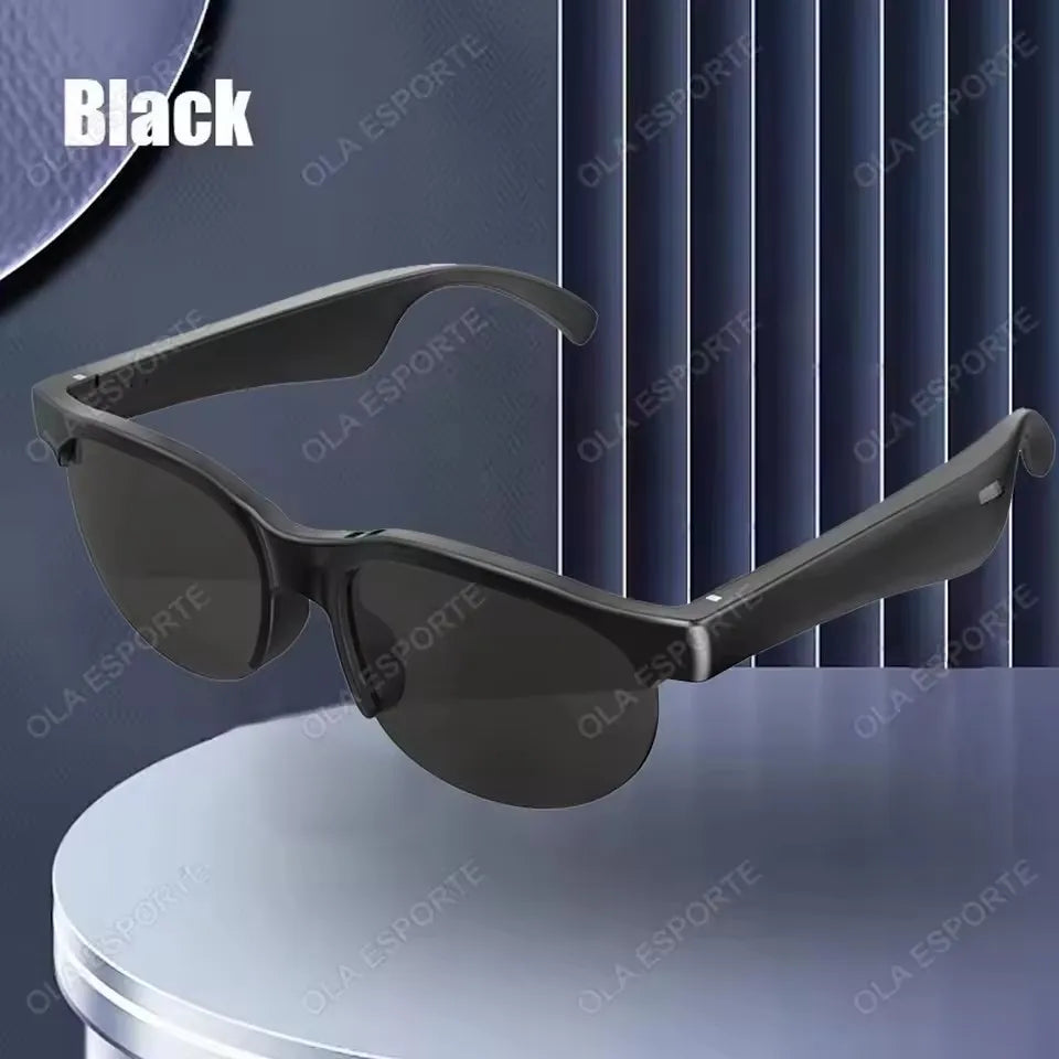 New Camera Smart Music Women Men Sports Sunglasses Headphones Wireless Bluetooth Talking Headset HIFI Audio Bluetooth Glasses