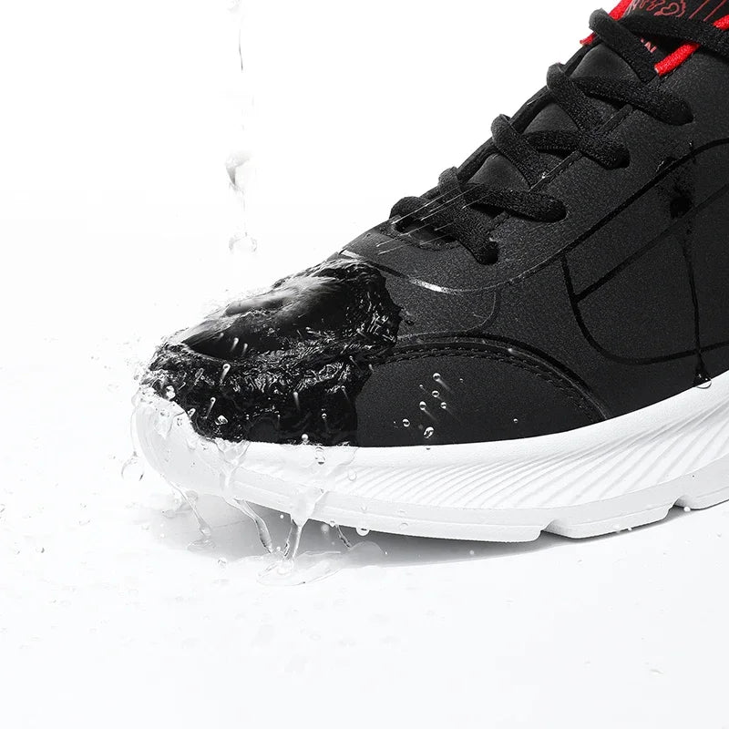 Road Running Shoes Unisex Waterproof Running Shoes Comfortable Athletic Shoes Waterproof and Slip-Resistant Travel Shoes