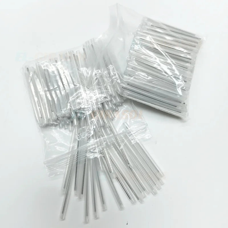 60x1.0mm 60 x5.5mm 1pin 2pin Fiber Optic Fusion Protection Splice Sleeves Heat Shrink Tube Fiber Optic Hot Melt Tube Smoove