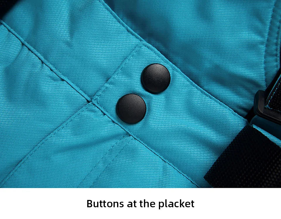 Winter Ski Suit for Men Outdoor Sports Warm Windproof Waterproof Snow Jackets Pants Male Ski Equipment Snowboard Jacket SK032