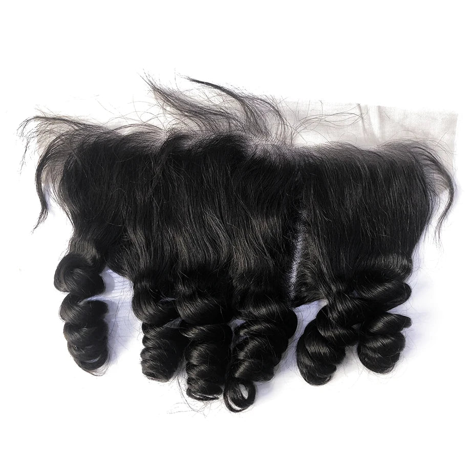 Malaysian Loose Wave Bundles With Frontal Unprocessed Virgin Human Hair Closure and 3 4 Bundles Loose Wave Bundles With Closure