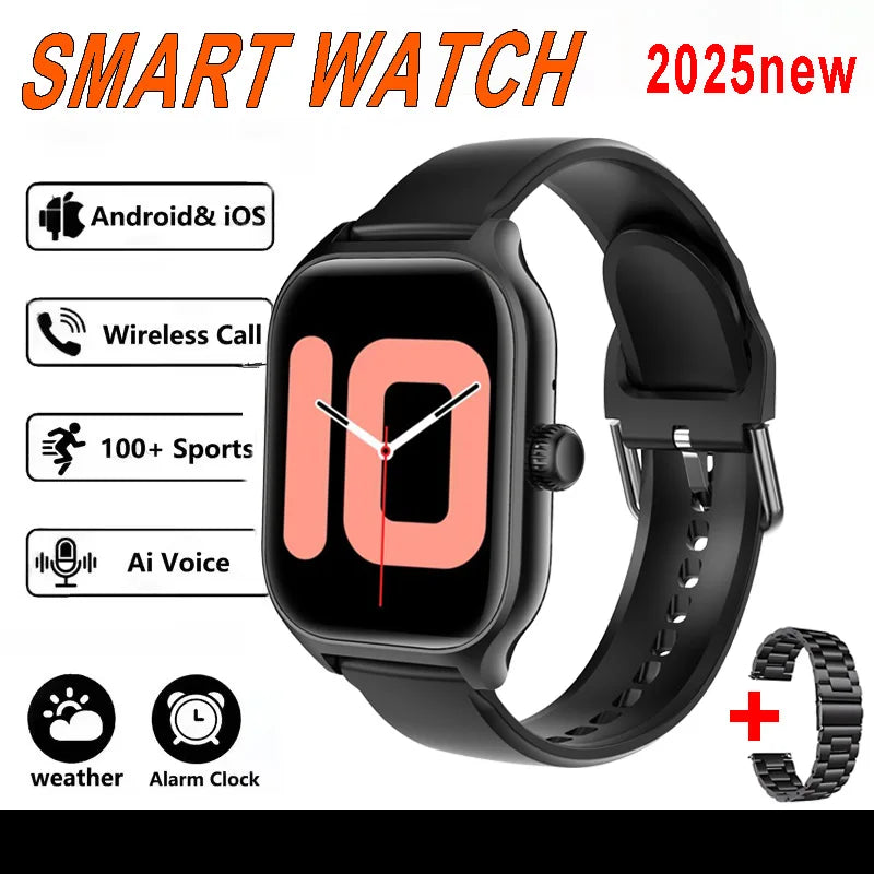 Smart Watch Bluetooth Calling Message Notification Multi-Sport Mode Heart Rate Blood Pressure Blood Oxygen Monitoring SmartWatch