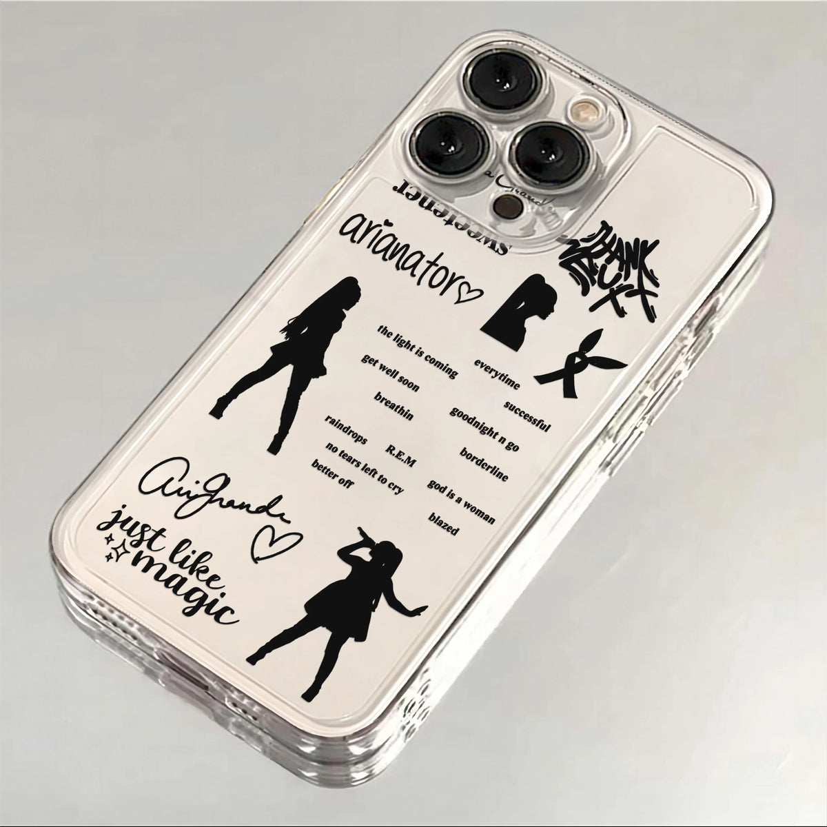 Singer A-Ariana Grandes Hot Phone Case For IPhone 17 16e 16 15 14 13 12 11 Mini Air Pro Max X XR XSMax 7 8 Plus Soft Back Cover