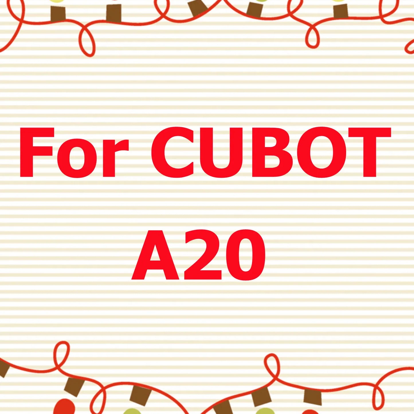 For Cubot A20 tempered glass high-definition anti drop function intelligent screen protector glass film