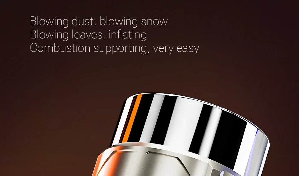 SZUK Mini Air Blower Brushless Motor Turbo Jet Fan Handheld Portable Duct Fan Turbofan Powerful Air Blower Car Vacuum Cleaner