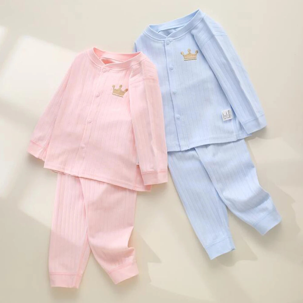 Baby Clothing Sets Cotton Long Sleeve Tops + Pants Two Pieces Spring Autumn Newborn Clothes Infant Outfits
