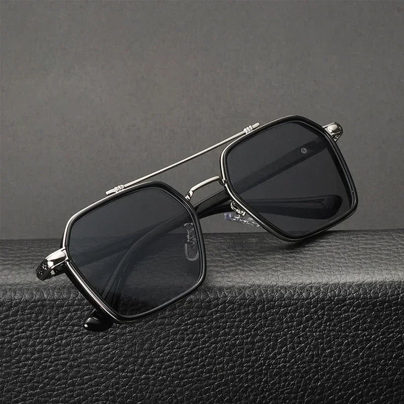 Trendy Sunglasses for Men Professional Day Night Driver Sun Glasses Male Fashion Vintage Eyewear Shades UV400 Protection