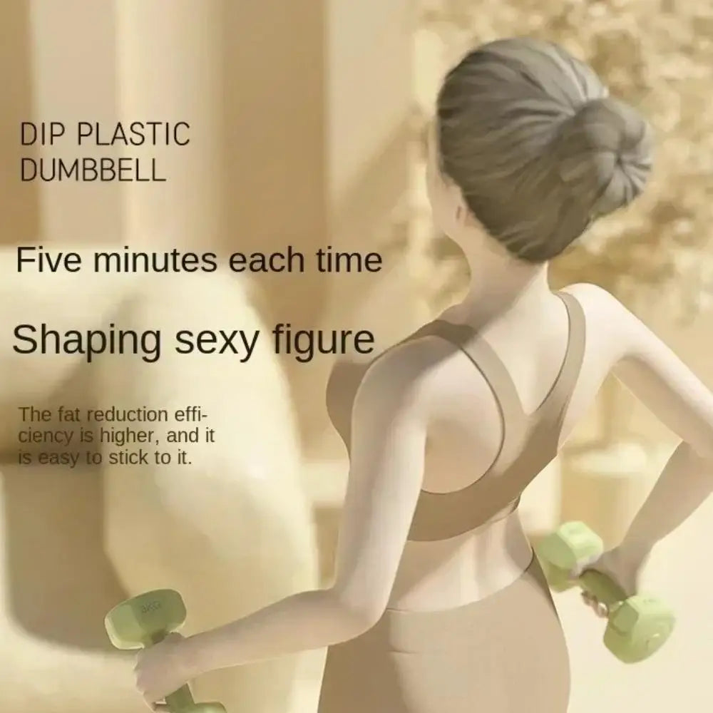 New 1kg Dumbbell Women's Fitness Home Equipment Kettlebell Children Primary School Men's Arm Muscle Yoga Small Dumbbell Set