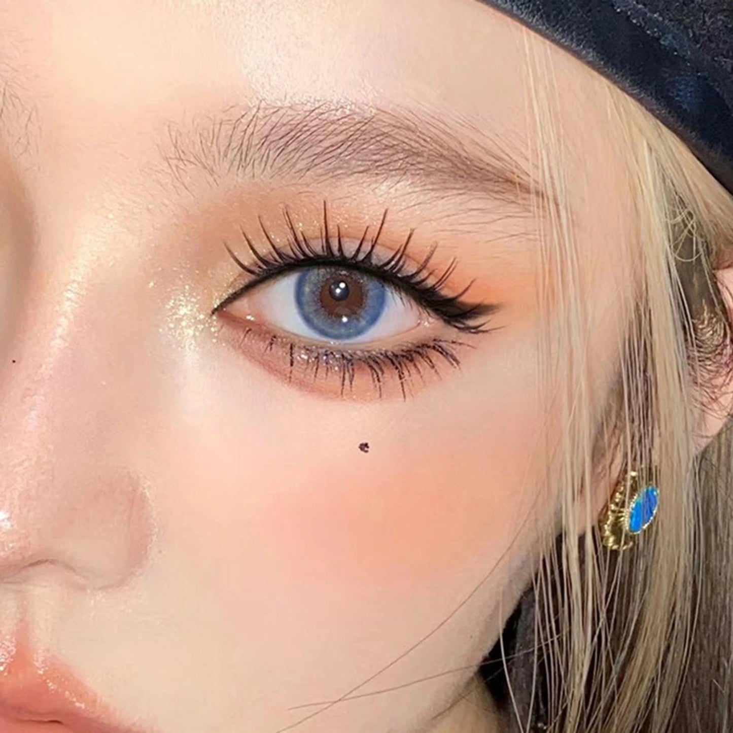 Natural lashes extension for professionals makeup 12 Cluster Eyelashes heat bonded premades volume Segmented Wispy Manga Lash