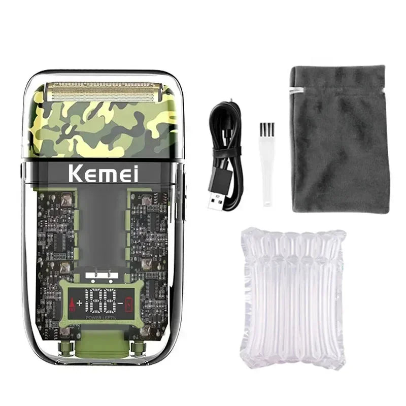 Kemei Hair Clippers Kit or Blade Rechargeable Electric Hair Trimmer Barber Professional Shaver for Men KM-1926 KM-1928 KM-TX7