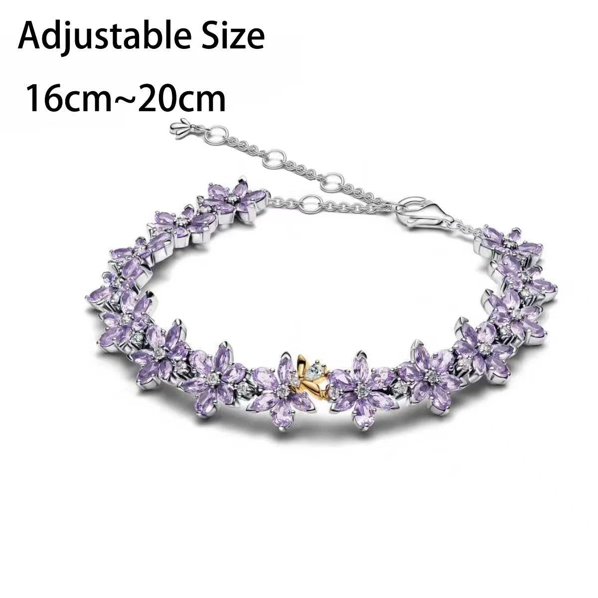 New 925 Sterling Silver Four Leaf Clover Flower Ear Stud Ring Pendant Bead fit DIY Women's Bracelets Necklaces Jewelry Gifts