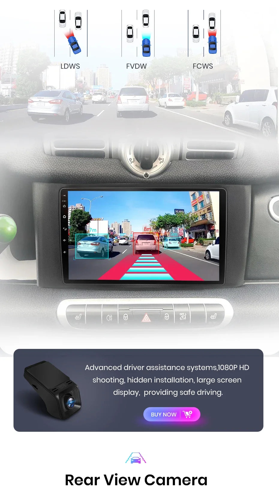 Junsun Wireless CarPlay Android Auto Radio For Smart Fortwo 451 2005 - 2015 Car Intelligent Systems RDS BT DSP 2 din autoradio