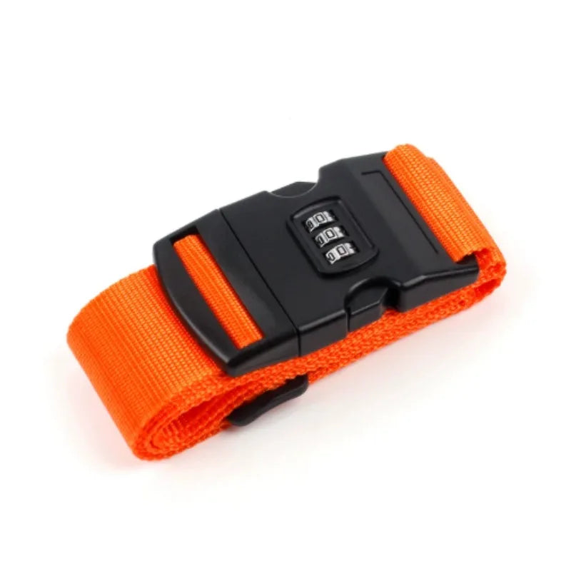 Adjustable Luggage One Word Packing Luggage Belt Portable Flexible Safe Travel Essential Luggage with Luggage Accessories