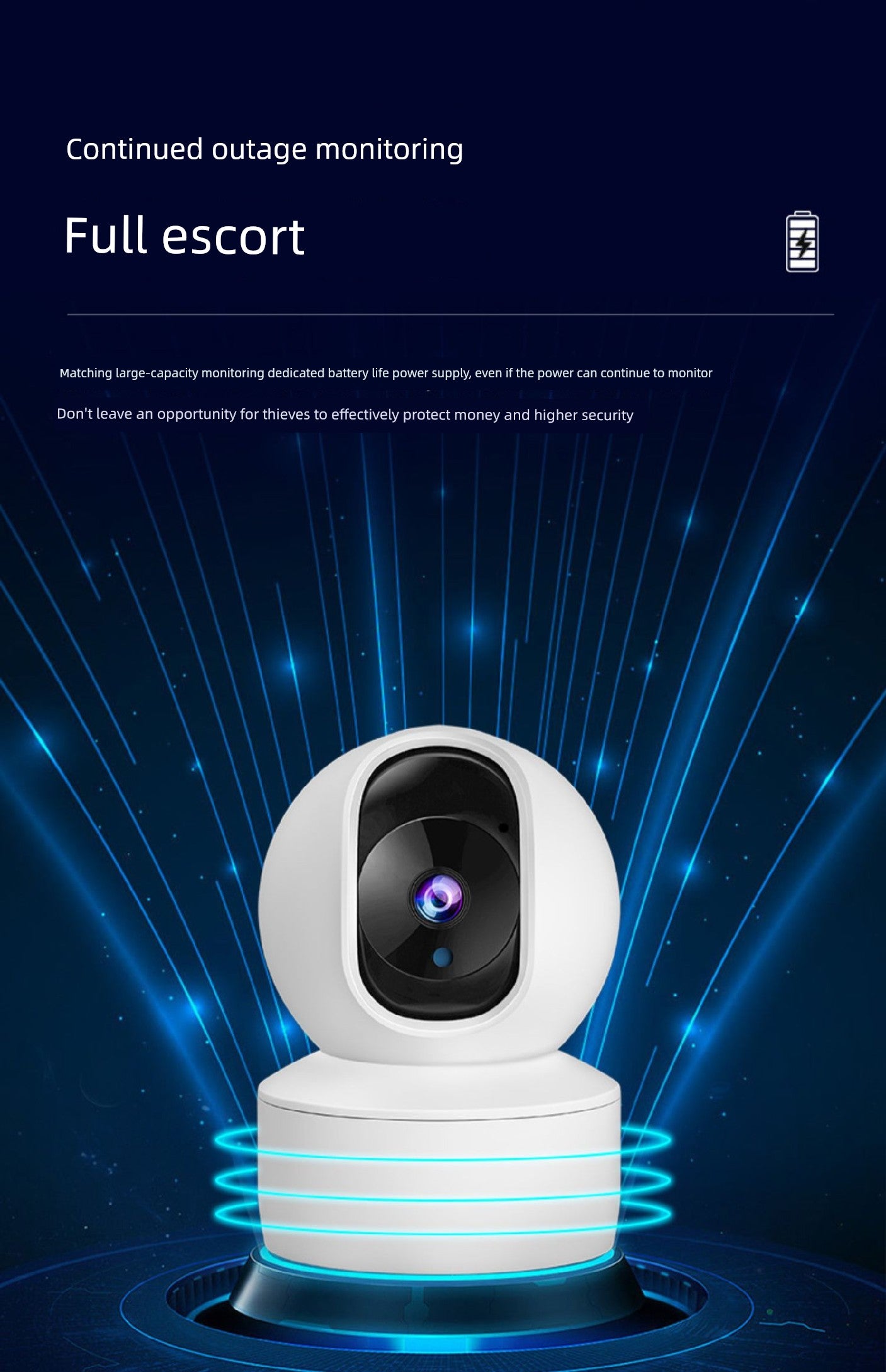 HD Indoor Smart Webcam without Dead Angle