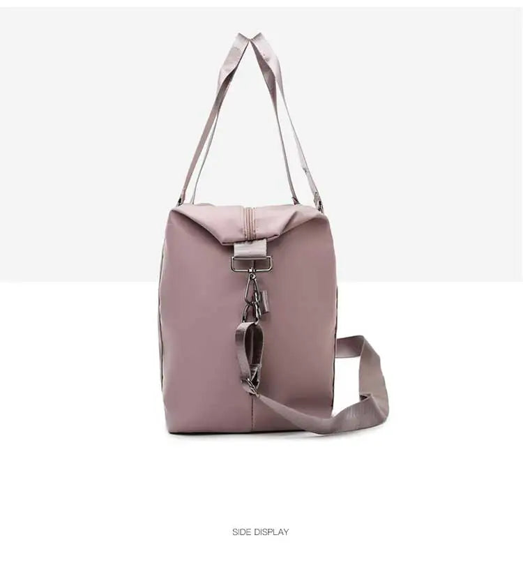 Large Travel Bag Women Tote Bag Handbag Waterproof Shoulder Bag Weekend Sports Gym Bag Female Personalized Custom Logo Pattern
