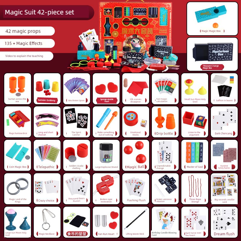 Kids Best Selling Toy Puzzle Girl Magic Props 10 Birthday Gift 2025 Boys over 6 Years Old