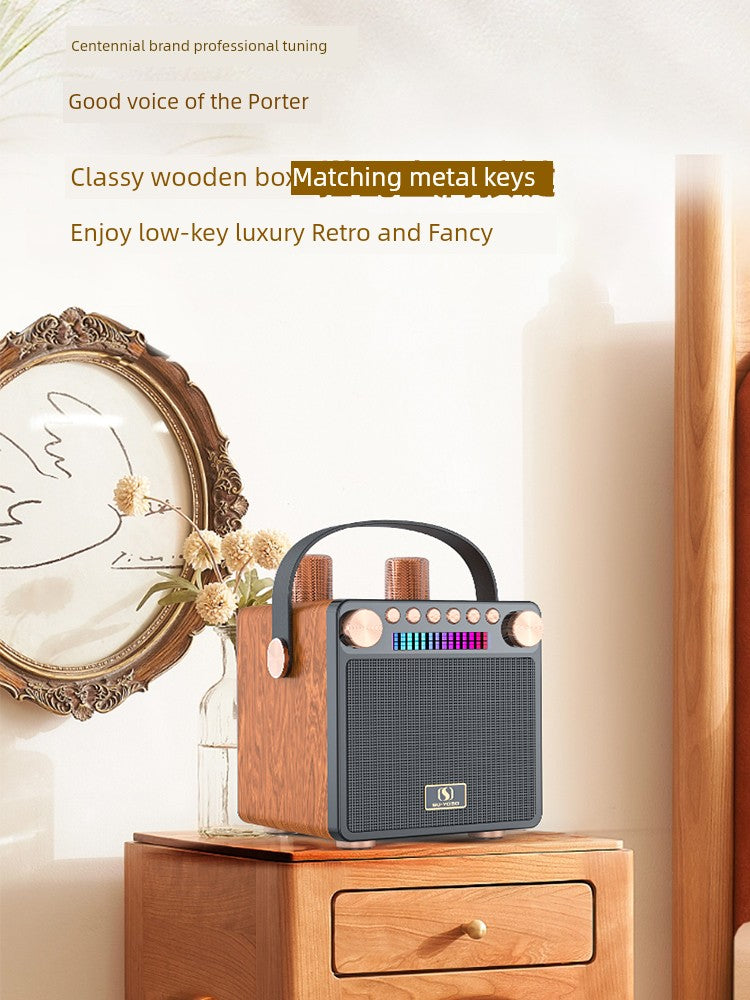 Family KTV Microphone Audio All-in-One Machine Karaoke For Home Singing TV WeSing Wireless Microphone