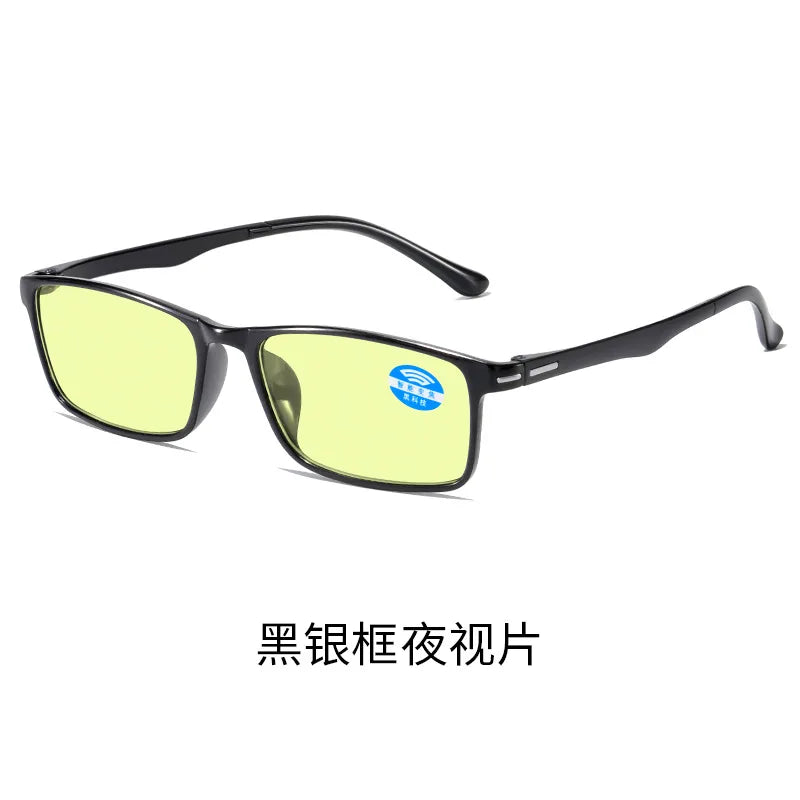 Smart Automatic Zoom Eyeglasses Anti-Blue Light Reading Glasses Men Women Magnifing Optical Spectacle Computer Eyeglass