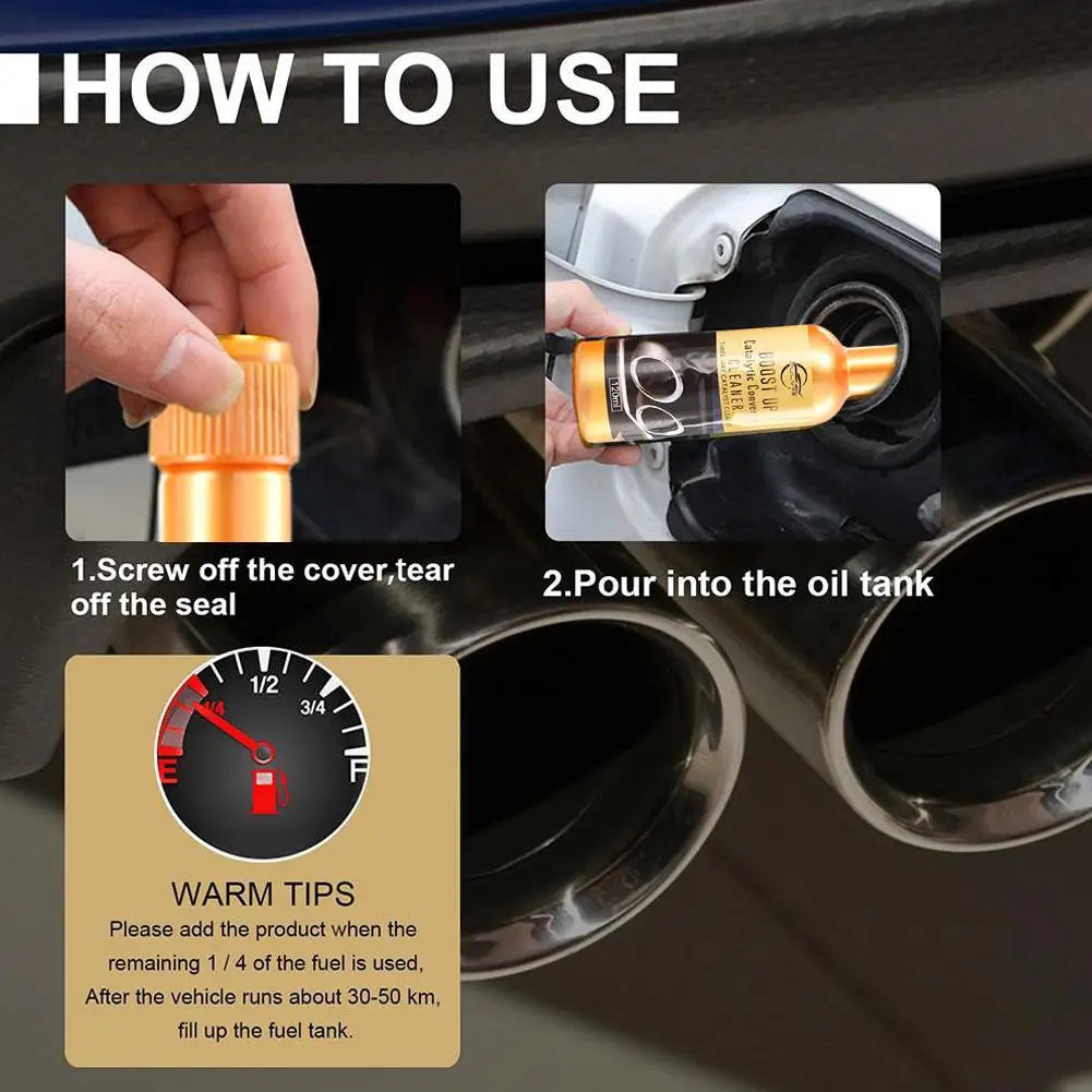 3pcs 120ML  Car Catalytic Converter Cleaners Automobile Cleaner Catalysts Easy To Clean Engine Accelerators CSV