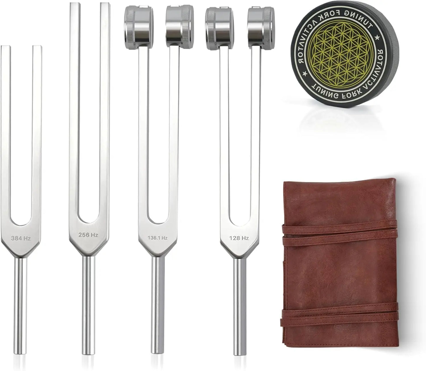 128/256/512 Set Frequency Tuning Fork for Healing Professional Tuning Fork For Healing Set With Devices Sound Healing Instrument