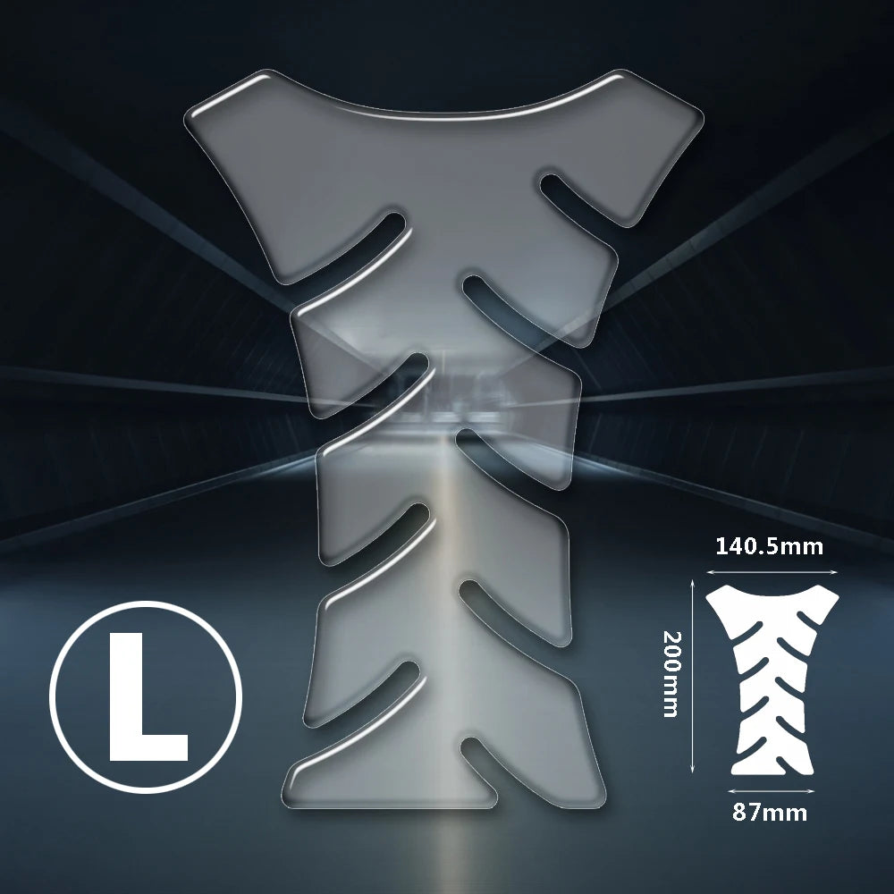 Transparent Motorcycle Tank Pad Protection Universal for Kawasaki Honda Yamaha Suzuki Aprilia Benelli Motorbike Stickers